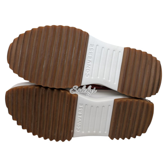 Converse Run Star Hike High Top Platform Terracotta Pink Gum Sneaker Mens 12 - Picture 6 of 10